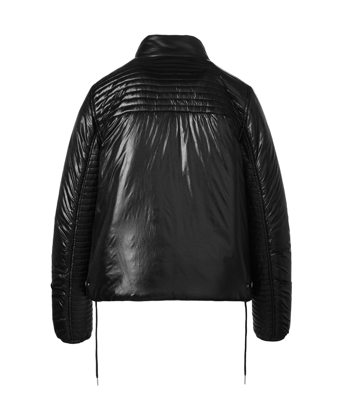 더바이닐하우스(THEVINYLHOUSE) UTILITY HIGH NECK LIGHT JACKET BLACK