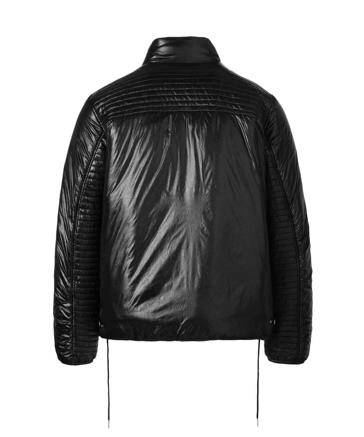 더바이닐하우스(THEVINYLHOUSE) UTILITY HIGH NECK LIGHT JACKET BLACK