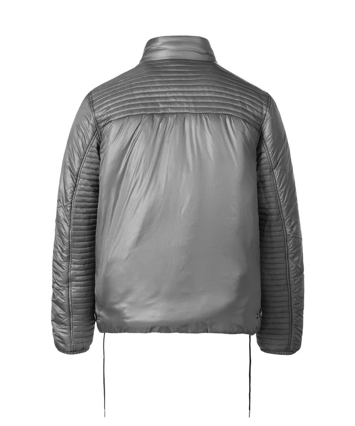 더바이닐하우스(THEVINYLHOUSE) UTILITY HIGH NECK LIGHT JACKET GREY