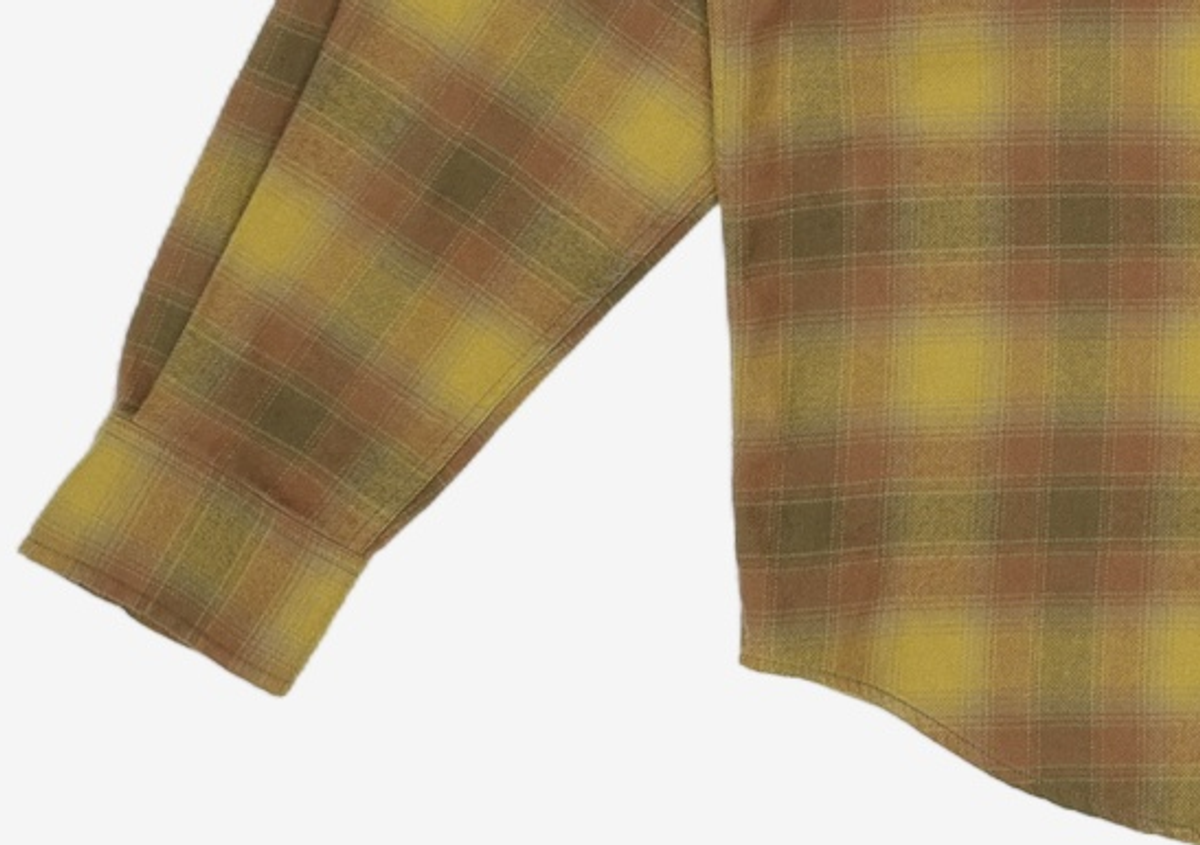 디스이즈네버댓(THISISNEVERTHAT) Flannel Check Shirt - Olive S
