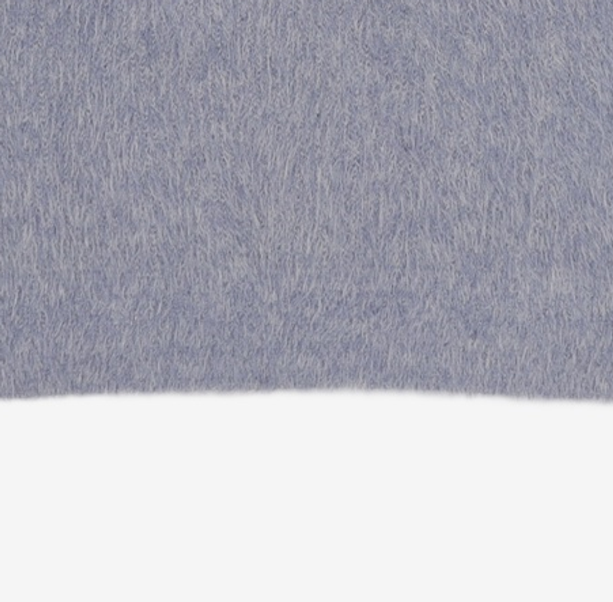 노매뉴얼(NOMANUAL) (시그니처종료)CROPPED HAIRY KNIT - 5 COLOR M