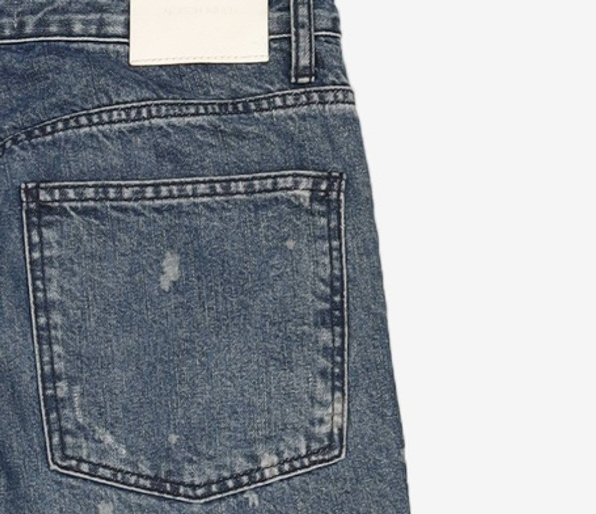 메종미네드(MAISON MINED) WINTER FLOWER LAZER WIDE DENIM PANTS 48