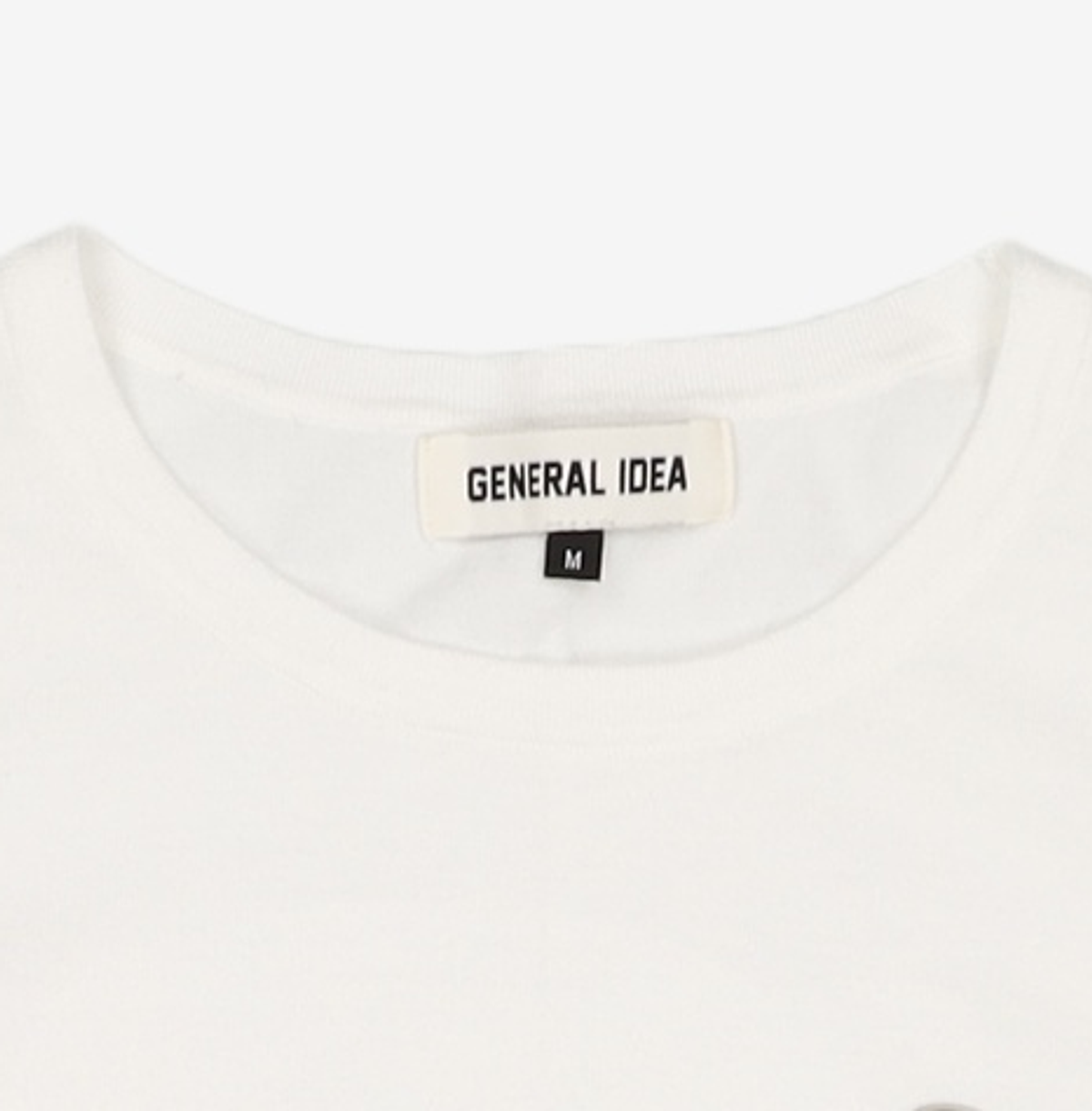 제너럴 아이디어(GENERAL IDEA) 텐셀 에센셜 하프 풀오버 [WHITE] / WBE2L05512 M