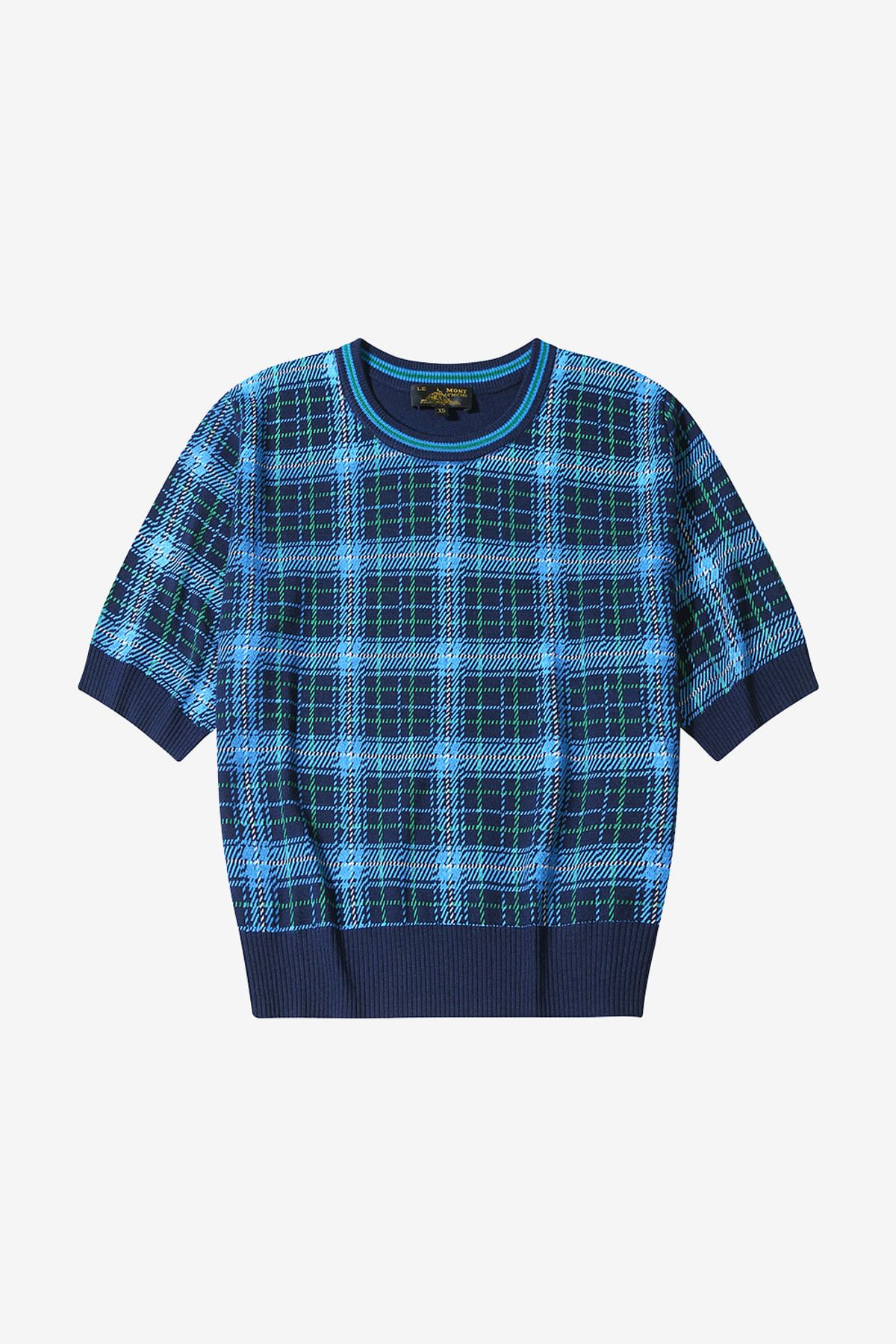 르몽생미셸(LE MONT ST MICHEL) SOLEIL-PRINTED SWEATER_Navy
