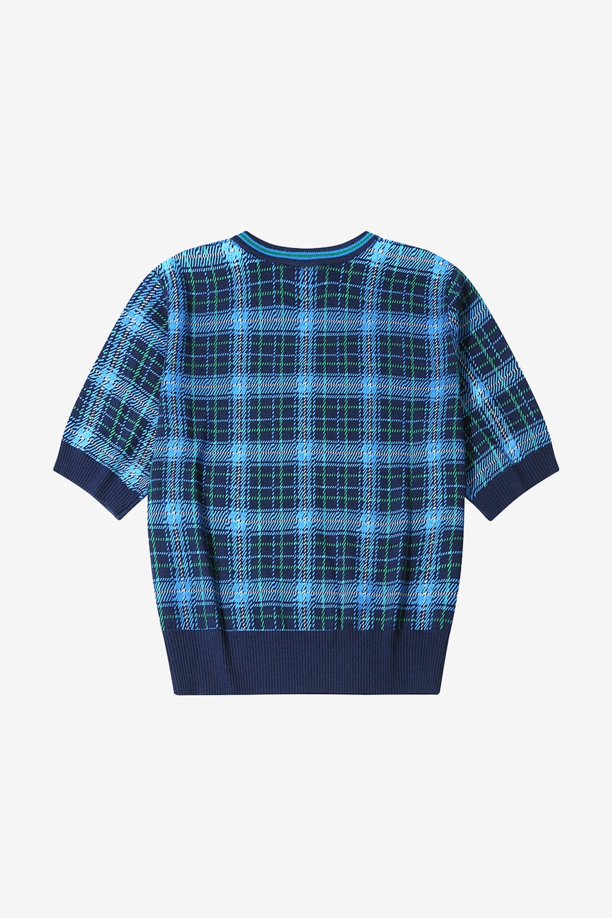 르몽생미셸(LE MONT ST MICHEL) SOLEIL-PRINTED SWEATER_Navy