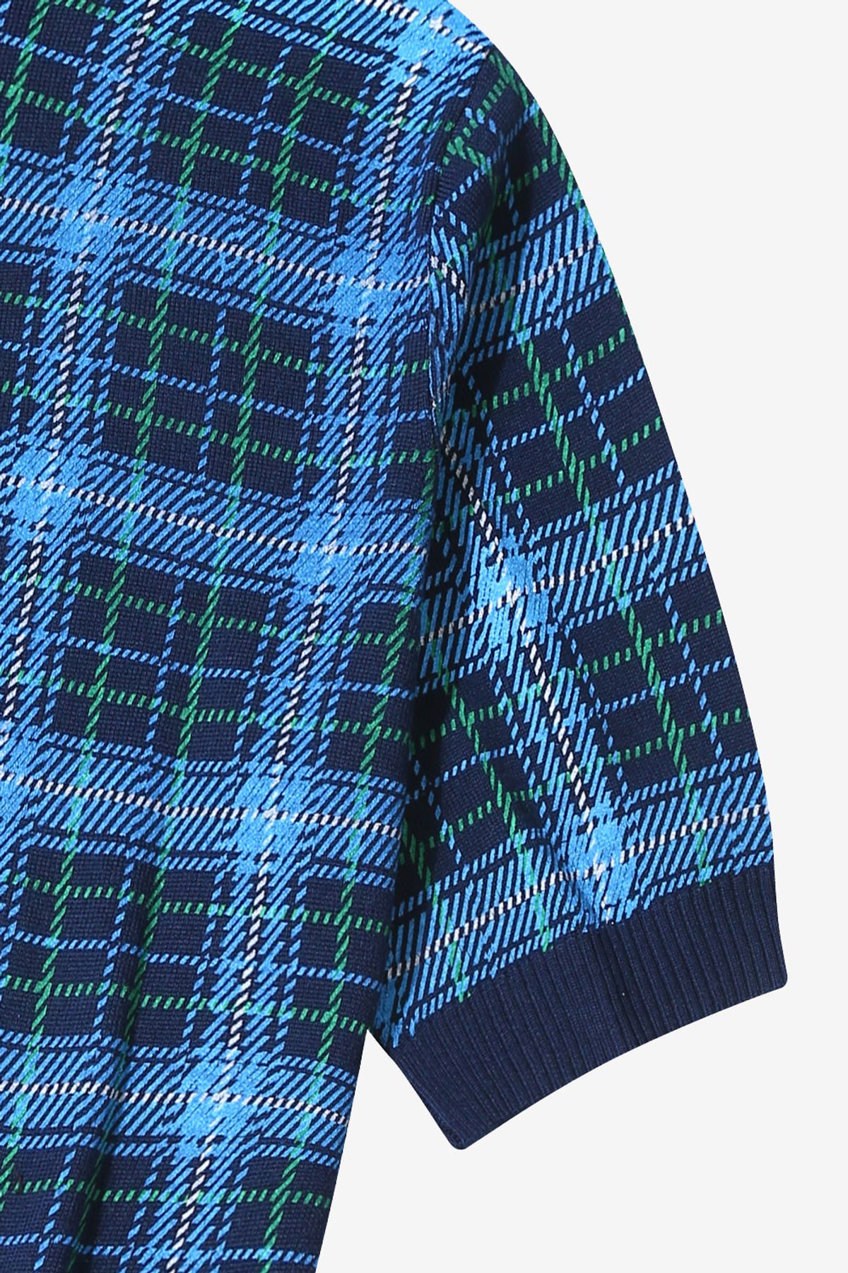 르몽생미셸(LE MONT ST MICHEL) SOLEIL-PRINTED SWEATER_Navy