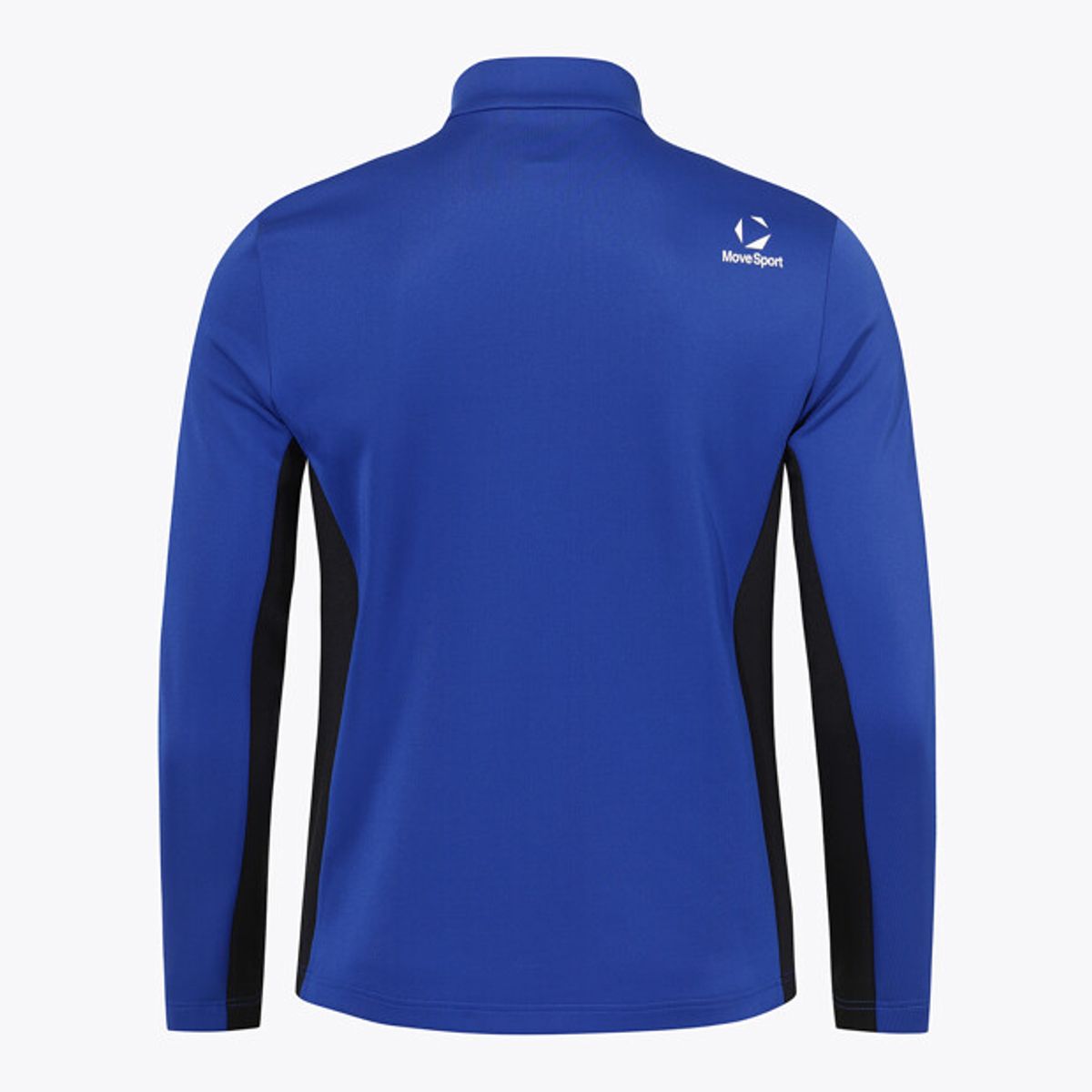 무브스포츠 바이 데상트(MOVESPORT BY DESCENTE) 워딩 그래픽 스탠드넥 트레이닝 자켓 블루 VS121EFT11