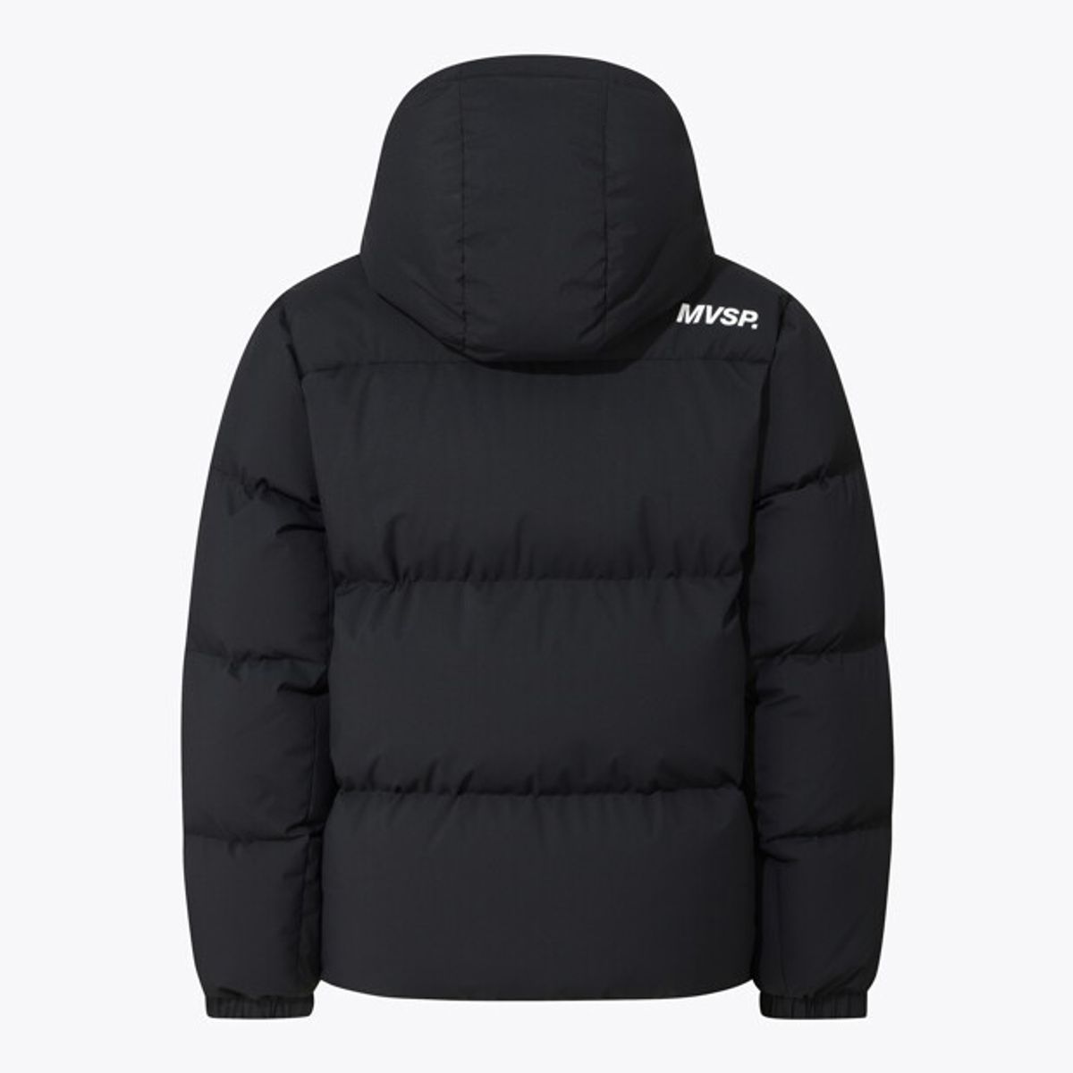 무브스포츠 바이 데상트(MOVESPORT BY DESCENTE) 중경량 후드형 덕다운 자켓 블랙 VS121EDJ13