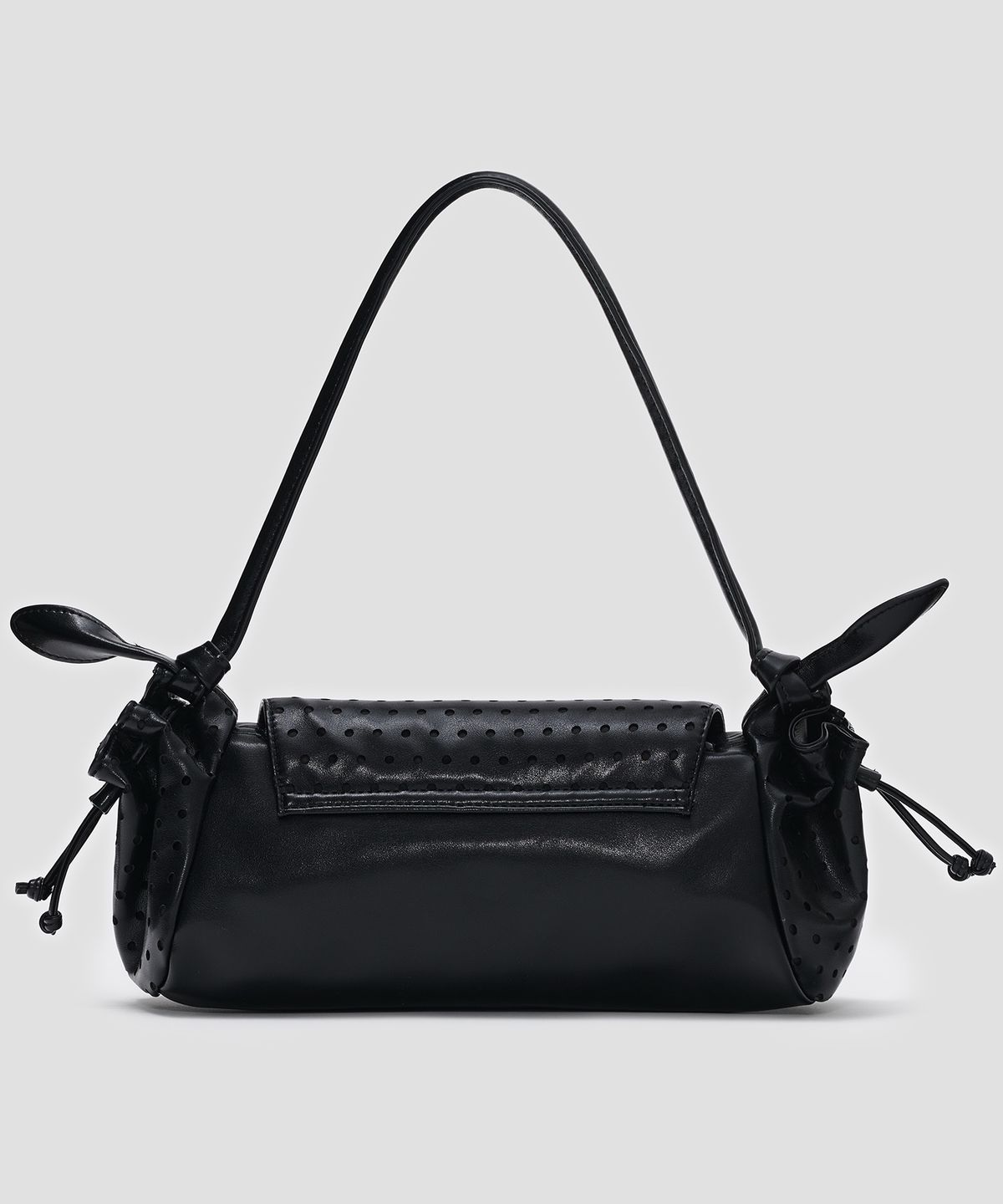 타입서비스(TYPESERVICE) Dot Perforated Shoulder Bag [Black]
