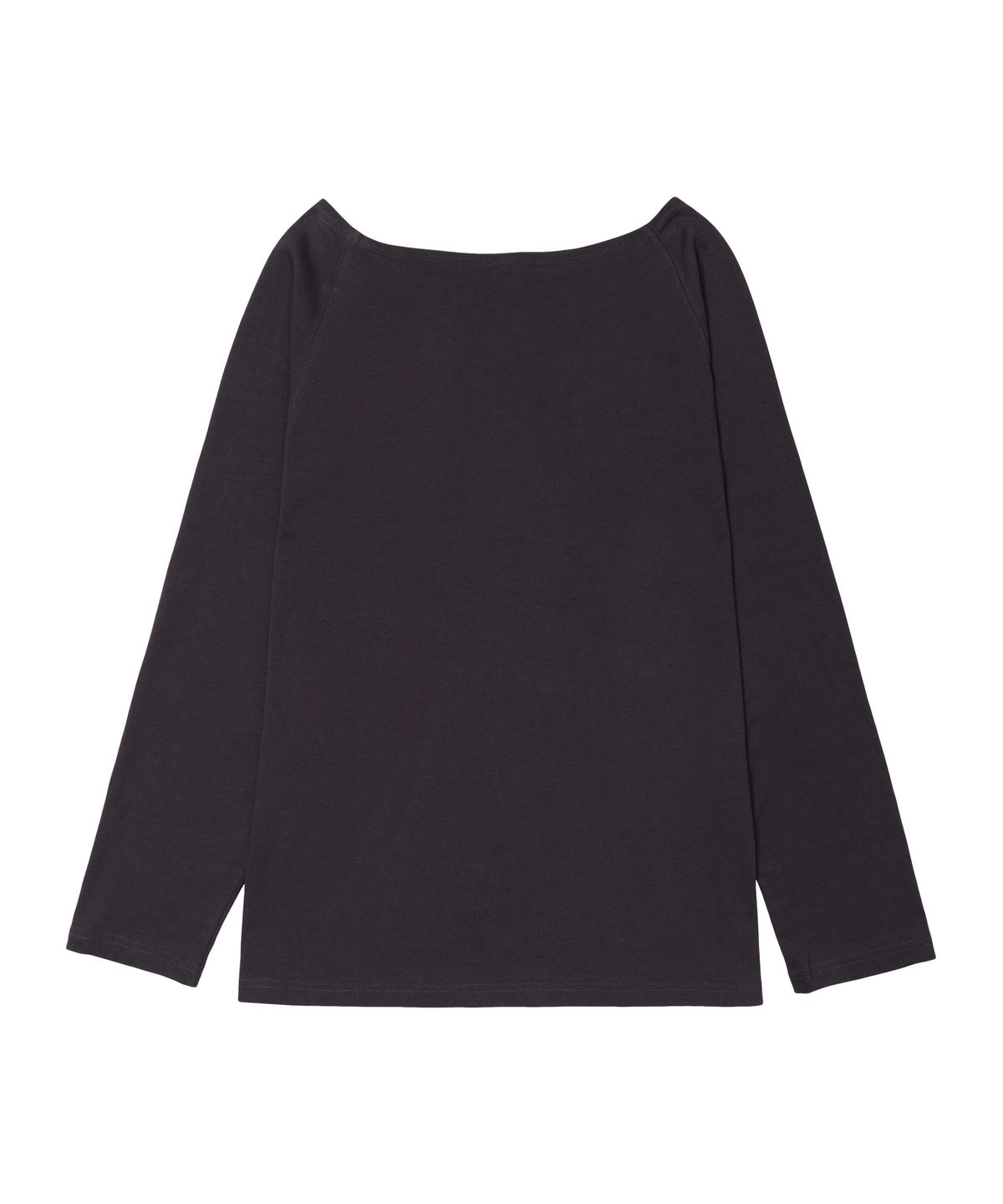 아메스 월드와이드(AMES-WORLDWIDE) ANGEL HOTFIX OFF SHOULDER LS TEE PURPLE