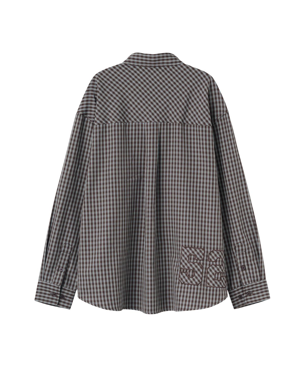 아메스 월드와이드(AMES-WORLDWIDE) 52 CHECK SHIRTS BROWN