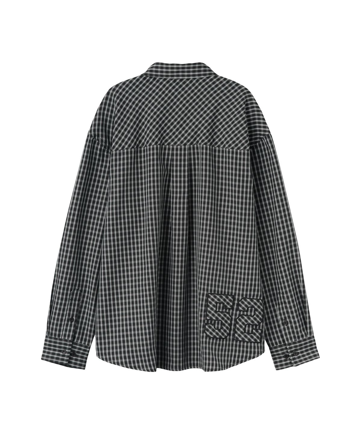 아메스 월드와이드(AMES-WORLDWIDE) 52 CHECK SHIRTS BLACK