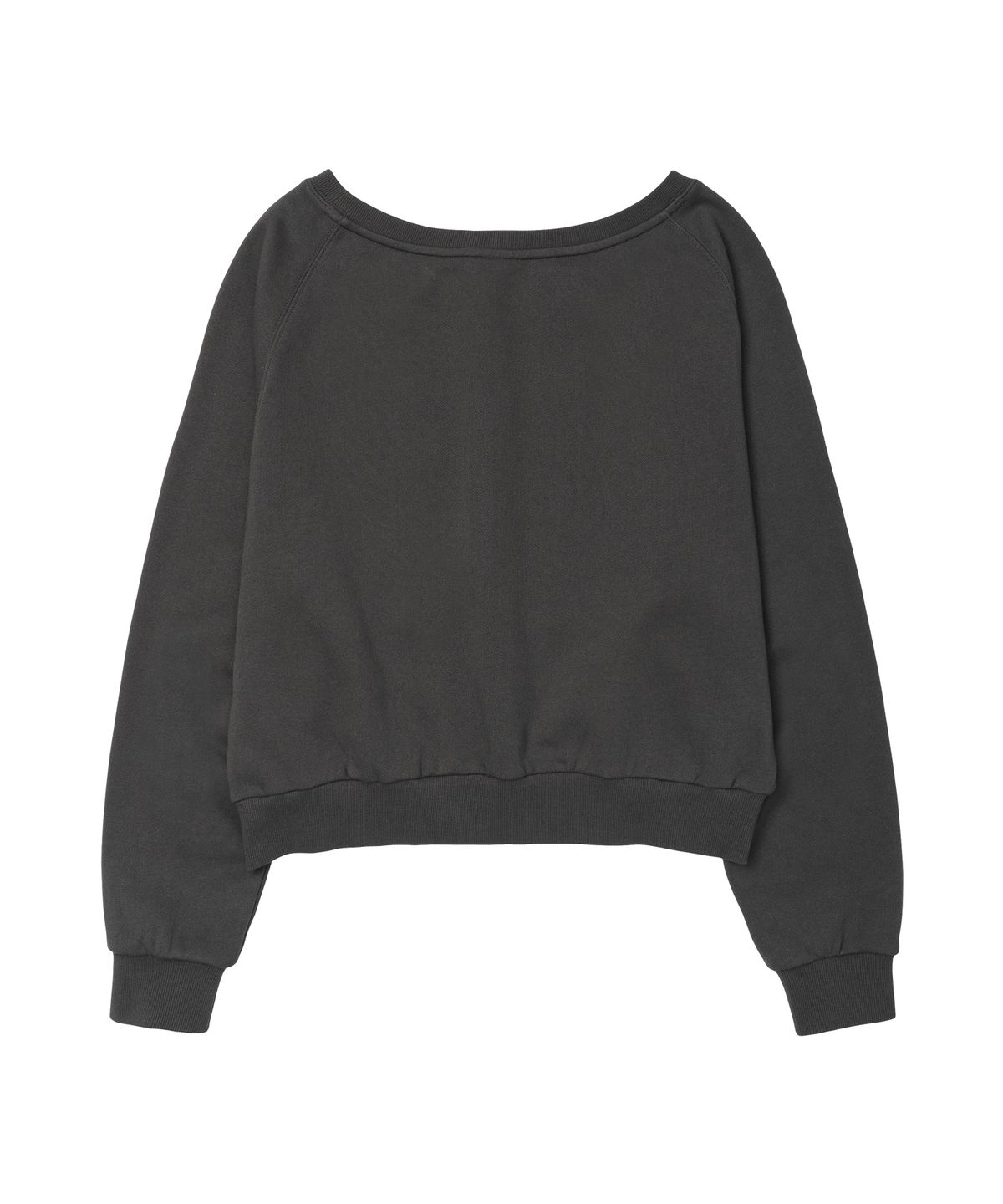 아메스 월드와이드(AMES-WORLDWIDE) 52 CASUAL OFF SHOULDER SWEATSHIRT CHARCOAL