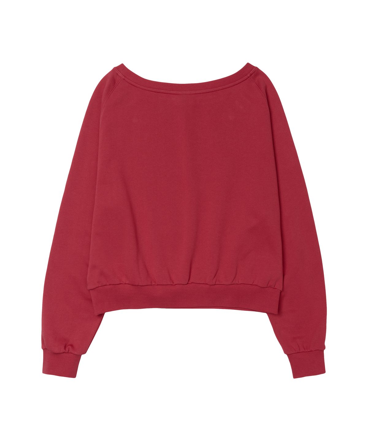 아메스 월드와이드(AMES-WORLDWIDE) 52 CASUAL OFF SHOULDER SWEATSHIRT RED