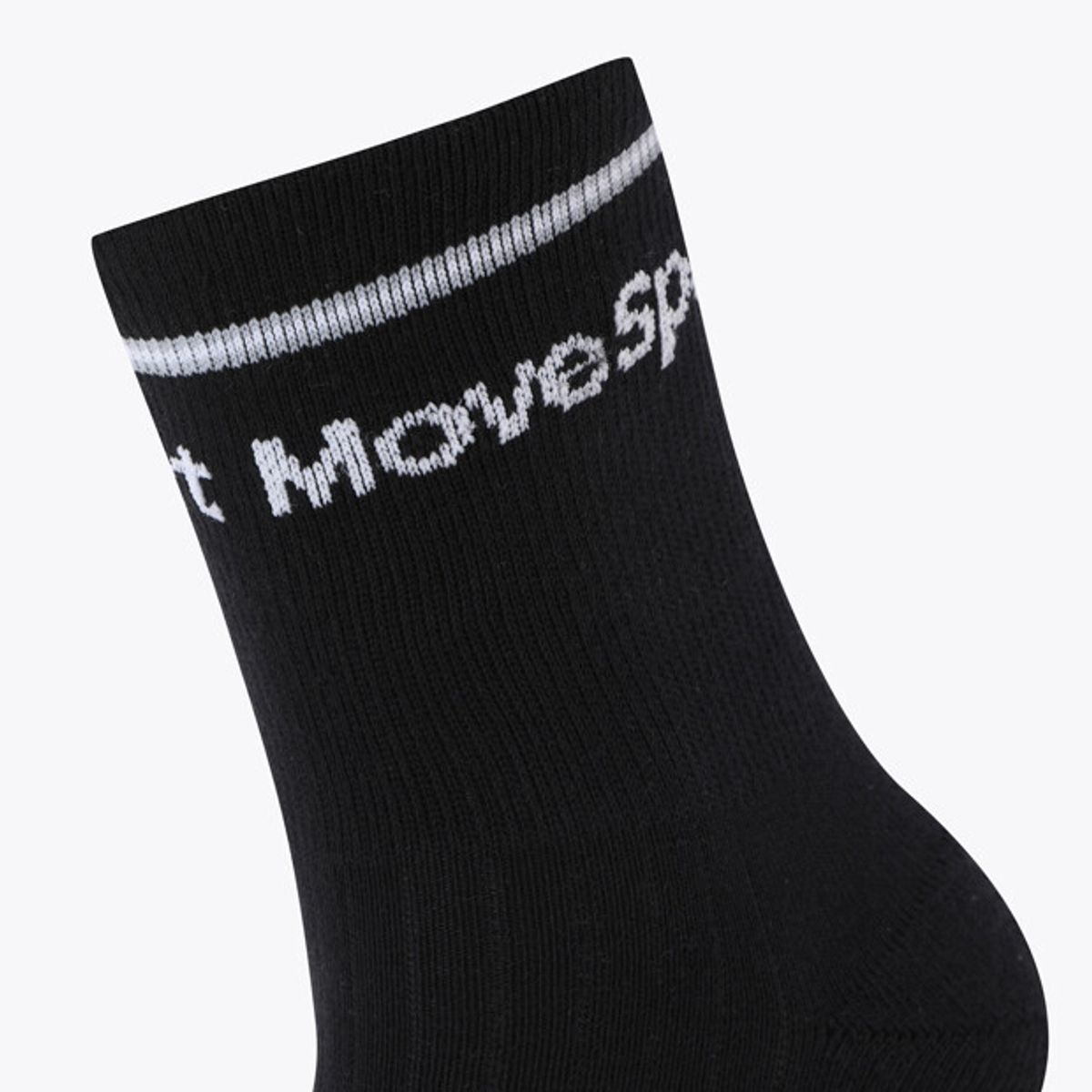 무브스포츠 바이 데상트(MOVESPORT BY DESCENTE) 앵클 삭스 블랙 VS123ESO11