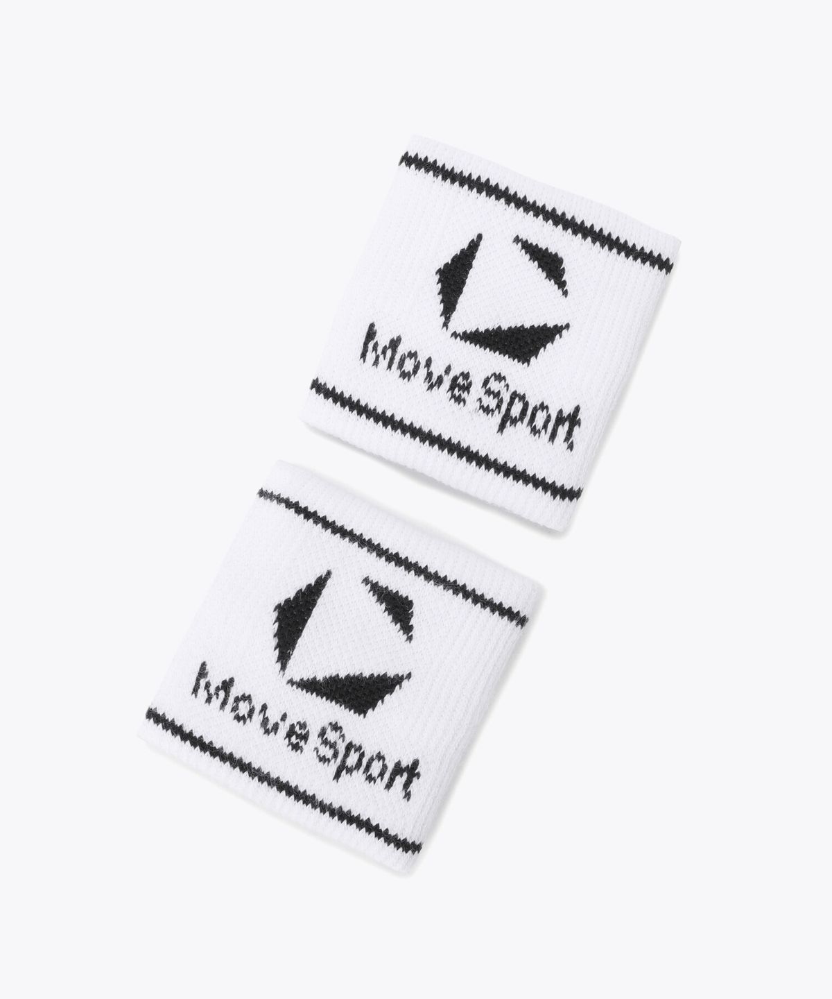 무브스포츠 바이 데상트(MOVESPORT BY DESCENTE) 손목밴드 화이트 VS123ASU12