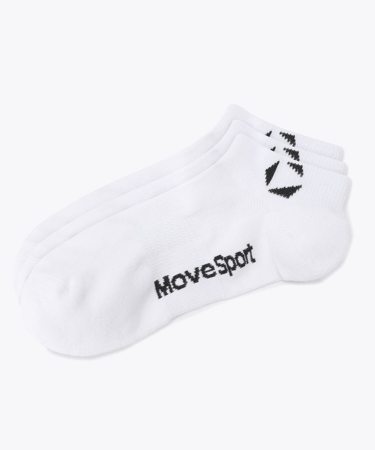 무브스포츠 바이 데상트(MOVESPORT BY DESCENTE) 스니커즈 삭스 (3ea) 화이트 VS123ESO13