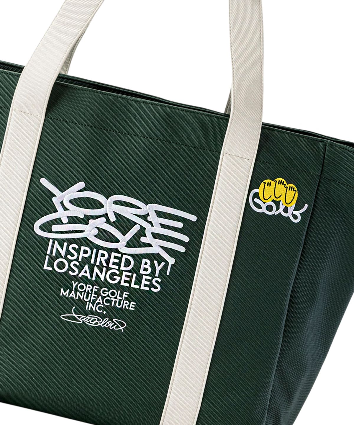 욜프(YORF) YORF CASUAL TOTE BAG GREEN 캐주얼 토트백 그린