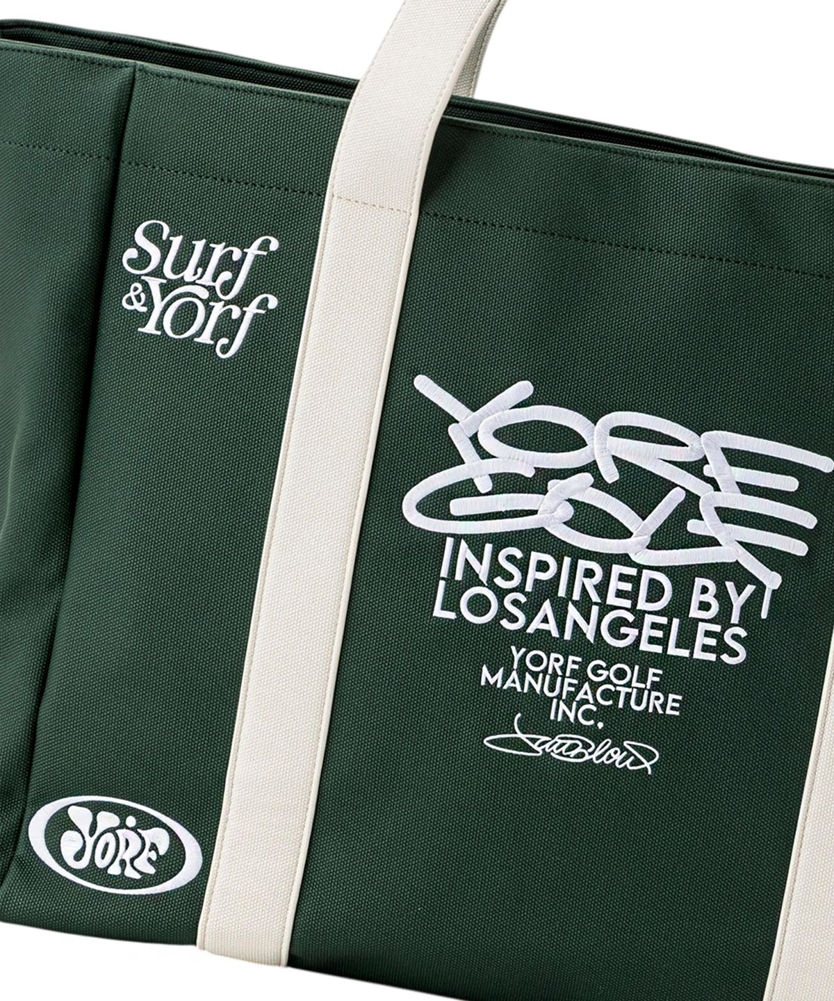 욜프(YORF) YORF CASUAL TOTE BAG GREEN 캐주얼 토트백 그린