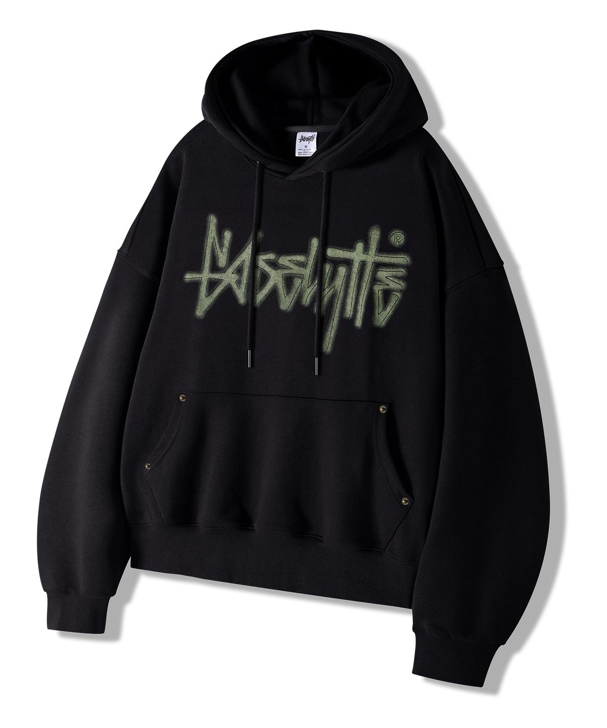 요세미티(YOSEMITE) 블러리 로고 세미크롭 후드티 2Color YHT-4Y07