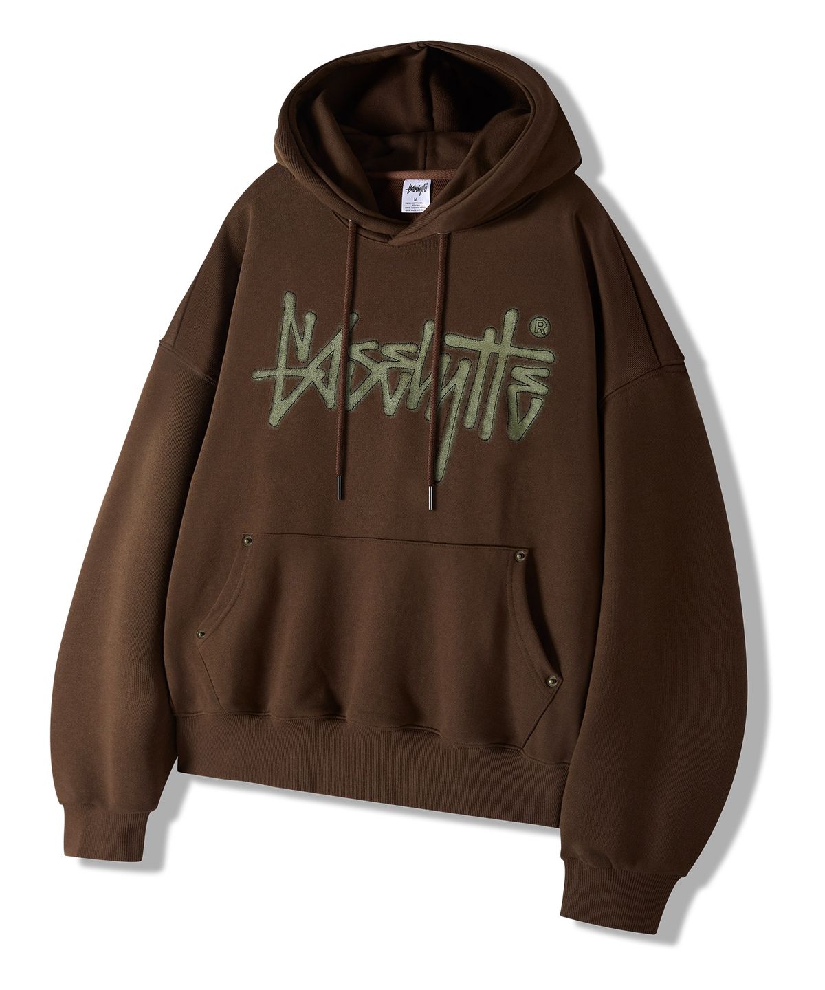 요세미티(YOSEMITE) 블러리 로고 세미크롭 후드티 2Color YHT-4Y07