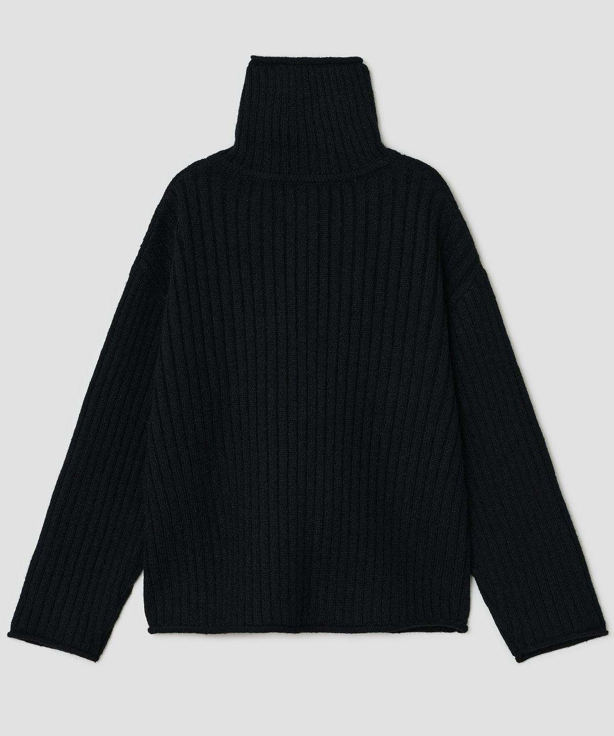 타입서비스(TYPESERVICE) Double Breasted Knit Cardigan [Black]
