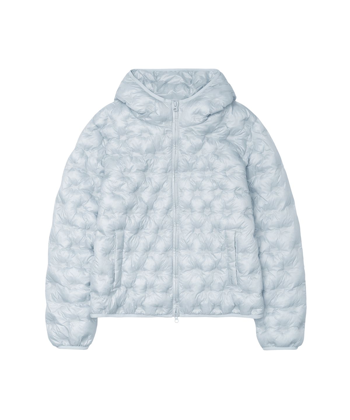 아메스 월드와이드(AMES-WORLDWIDE) STAR LIGHTWEIGHT HOODED PADDING LIGHT BLUE