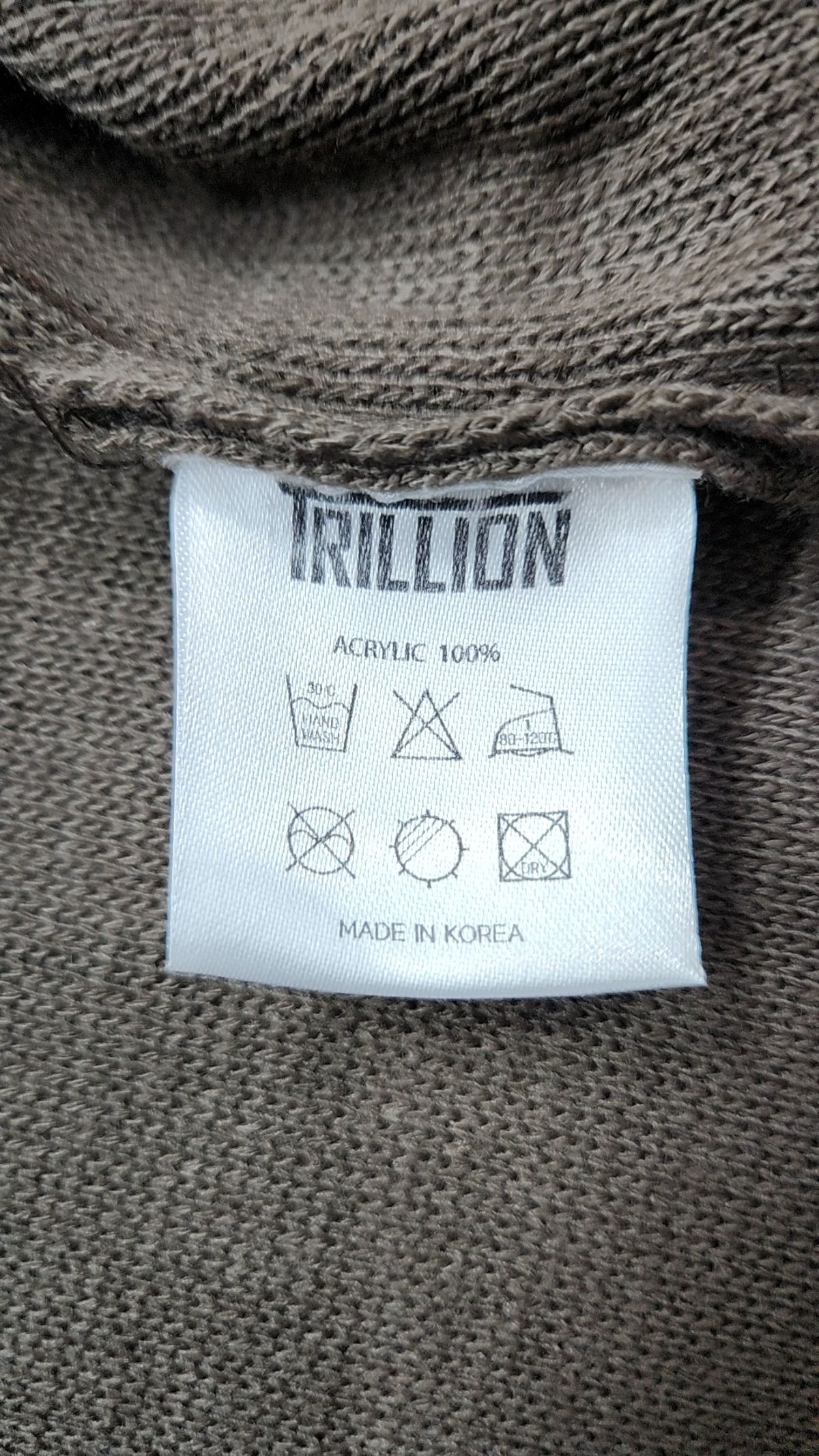 트릴리온(TRILLION) 카디건 L