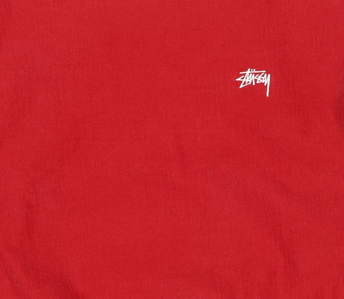 스투시(STUSSY) 오버다이드 스탁 로고 맨투맨 - 블랙 / 118480BLACK S