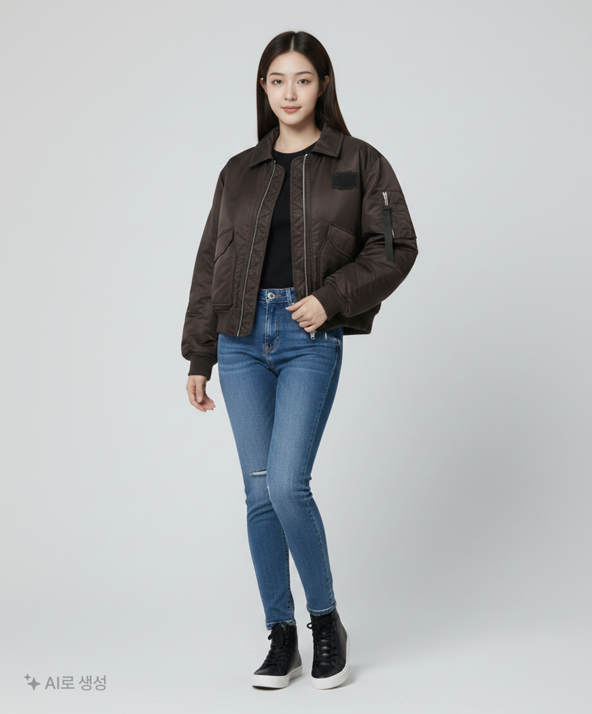 자라(ZARA) 항공 점퍼/블루종/MA-1 M