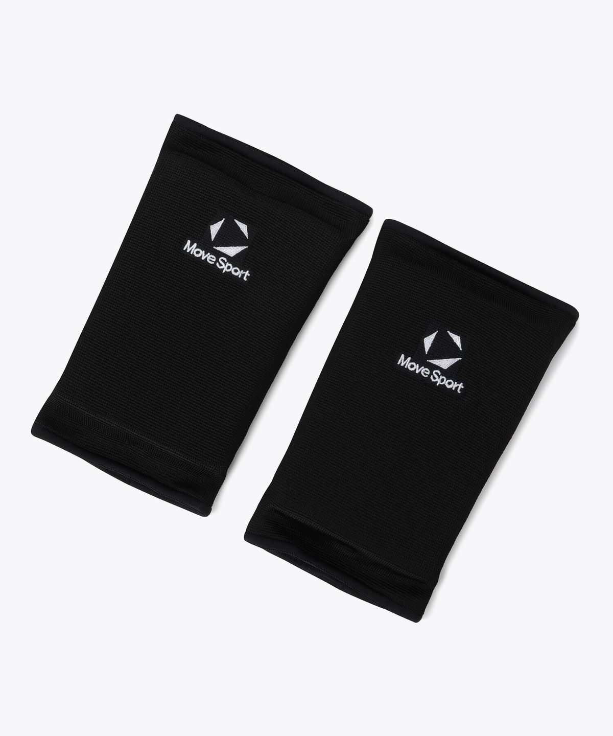 무브스포츠 바이 데상트(MOVESPORT BY DESCENTE) 무릎 서포터 (2ea/21cm) 블랙 화이트 VS113VSU11