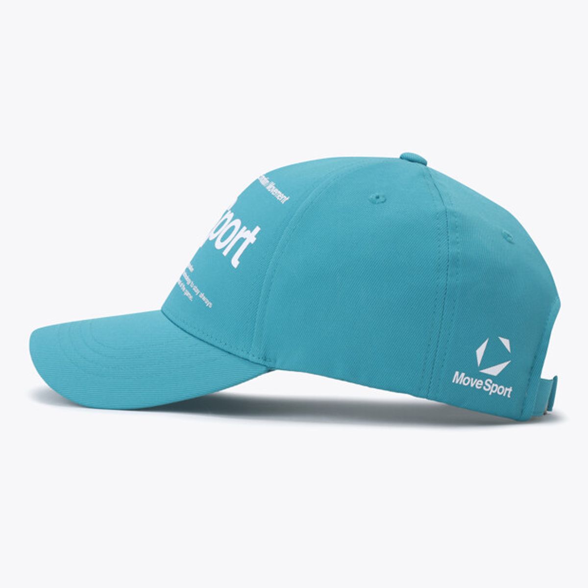 무브스포츠 바이 데상트(MOVESPORT BY DESCENTE) 워딩 그래픽 볼캡 그린 VS123ECP12
