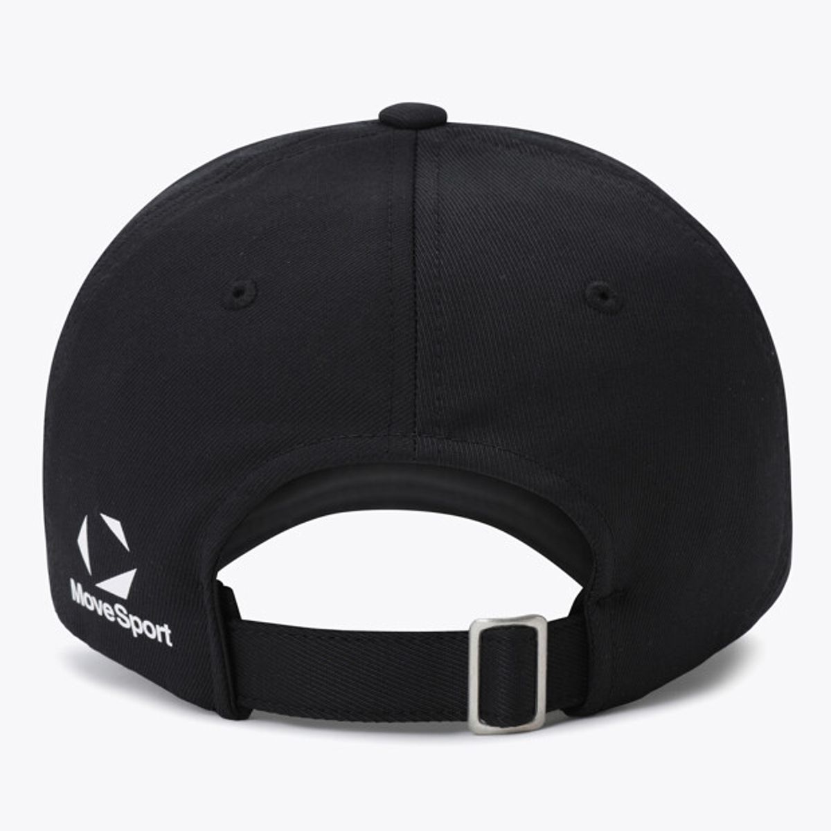 무브스포츠 바이 데상트(MOVESPORT BY DESCENTE) 워딩 그래픽 볼캡 블랙 VS123ECP12