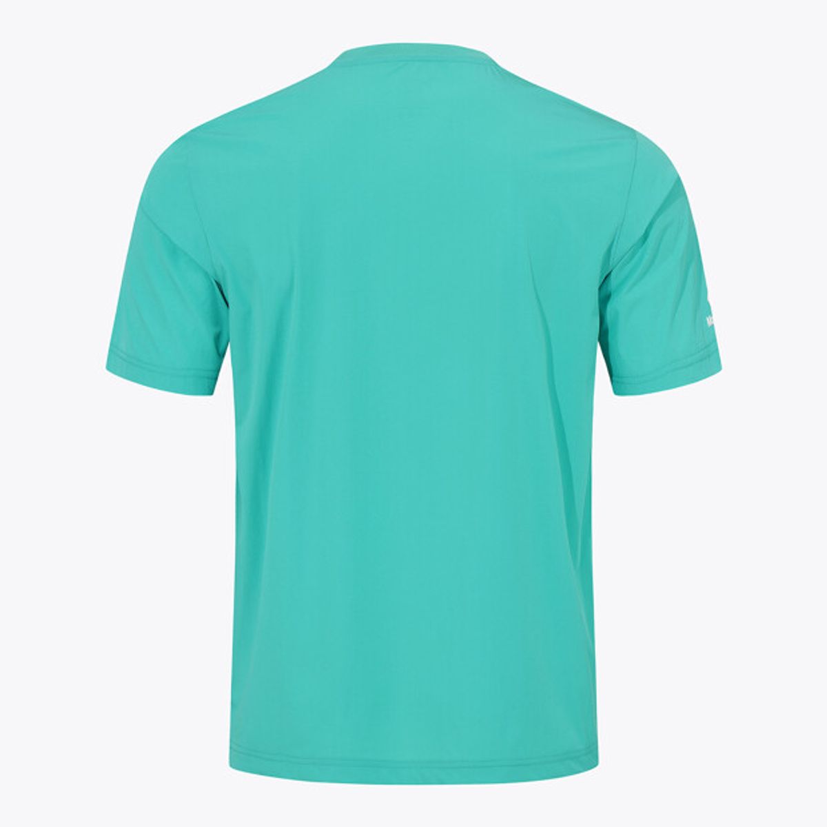 무브스포츠 바이 데상트(MOVESPORT BY DESCENTE) 워딩 그래픽 우븐 반팔 티셔츠 민트 VS123ETS12