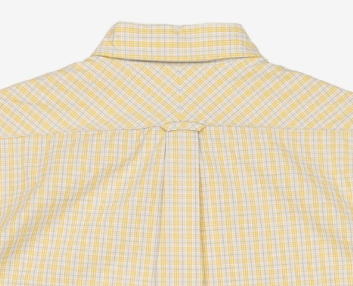 디스이즈네버댓(THISISNEVERTHAT) Washed Check Shirt Yellow S