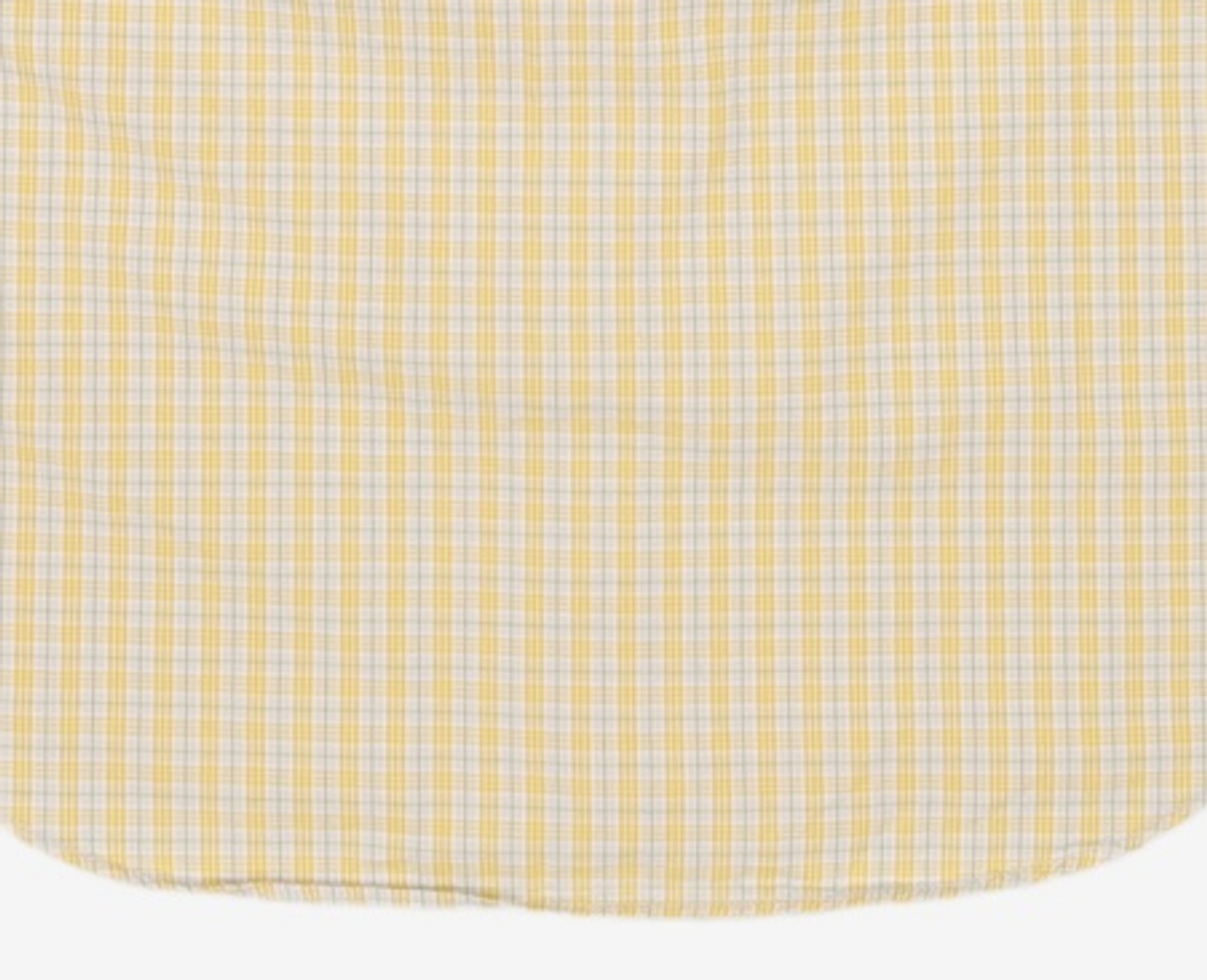 디스이즈네버댓(THISISNEVERTHAT) Washed Check Shirt Yellow S