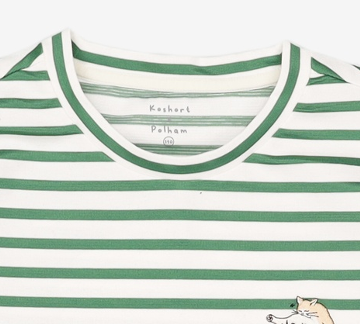 폴햄키즈(POLHAM KIDS) 공용) 쿨텐션 코숏 반팔 티셔츠_PKD2TS3470 140