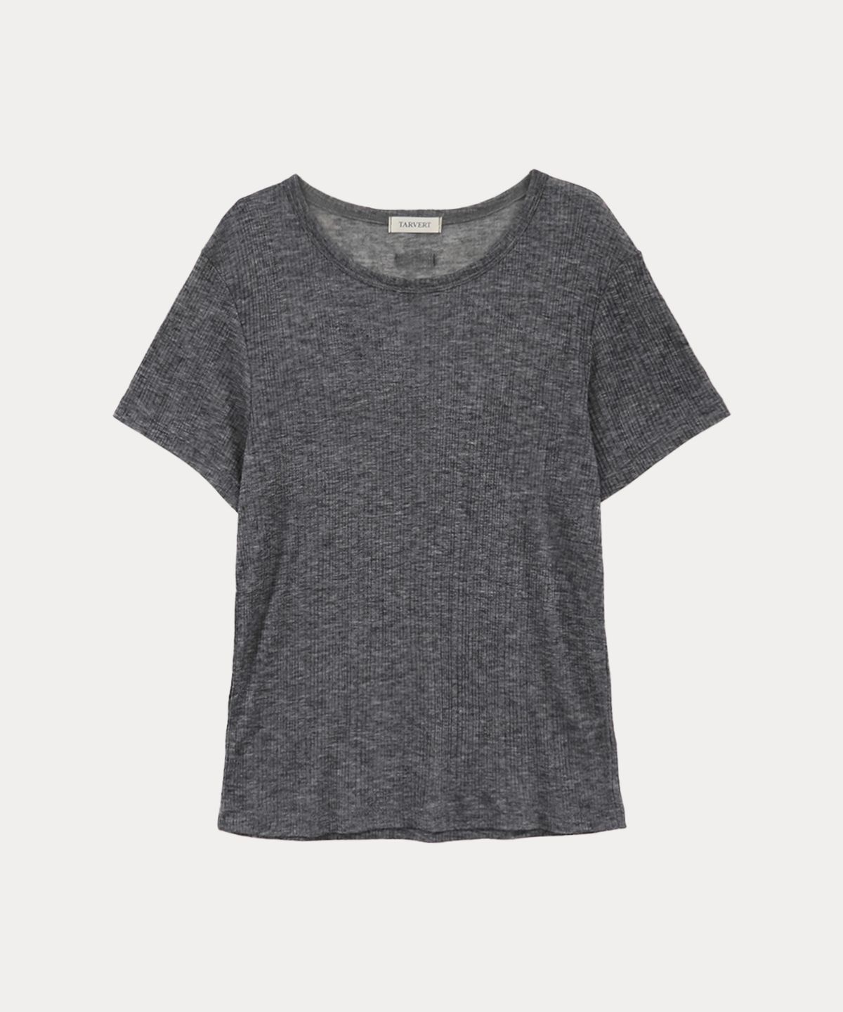 타버트(TARVERT) Moibi Tencel Wool T-Shirt - Charcoal