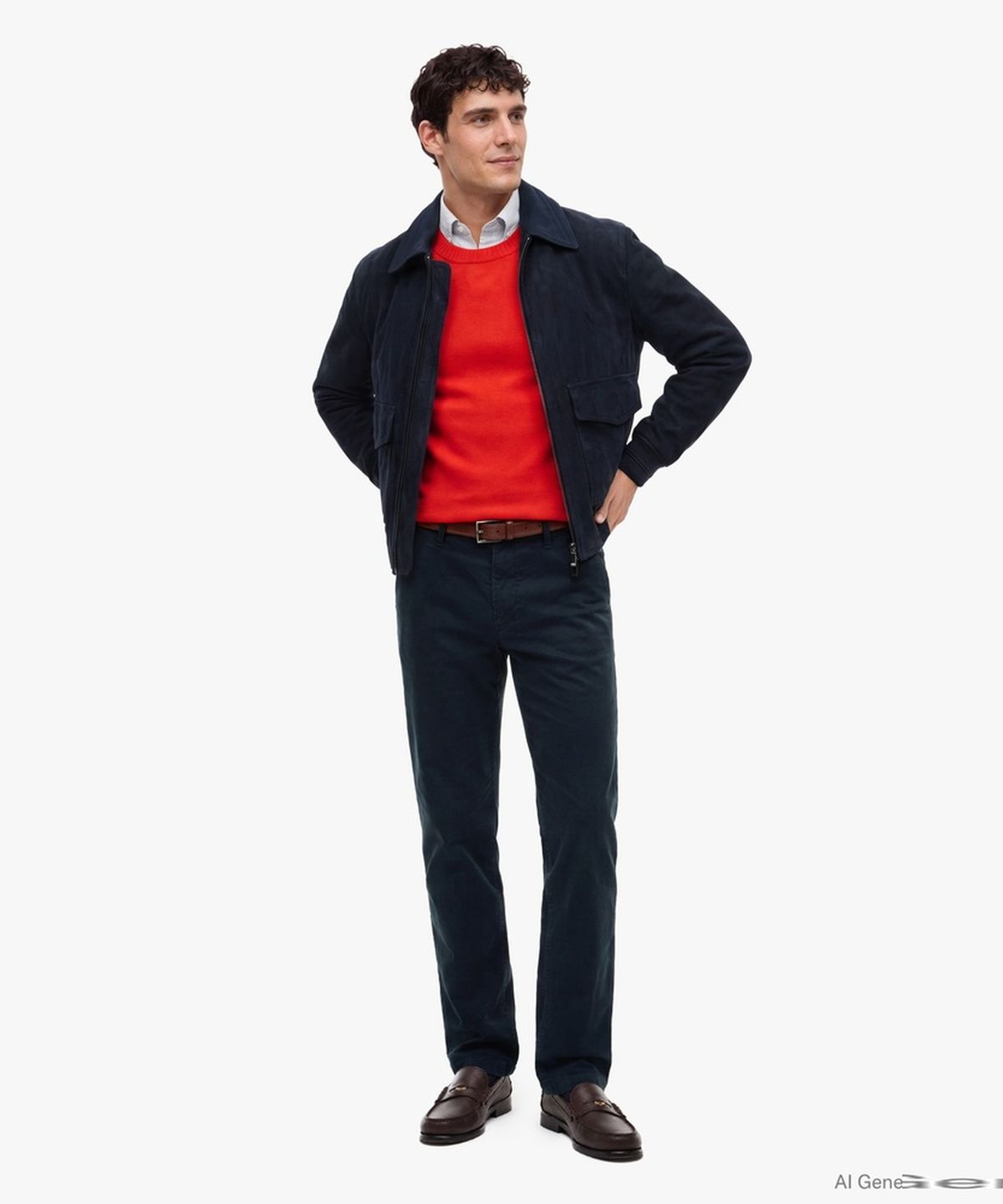 타미힐피거(TOMMY HILFIGER) 울 크루넥 스웨터 (T12G7KPO250MT1XLD)