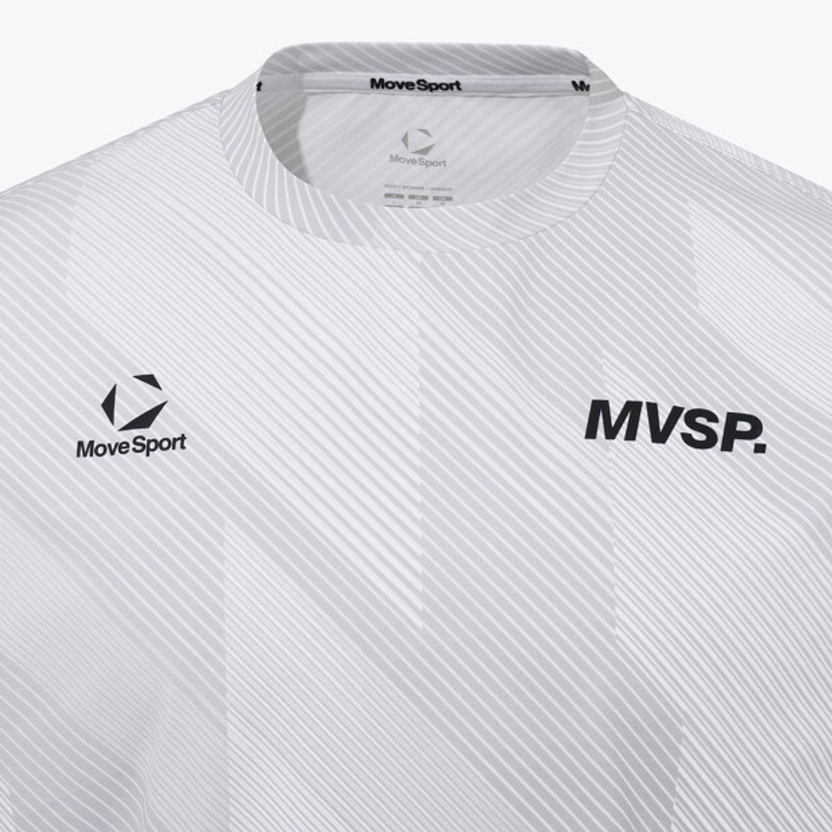 무브스포츠 바이 데상트(MOVESPORT BY DESCENTE) 랠리 스타디움 오버핏 반팔 티셔츠 화이트 VS121ETS14