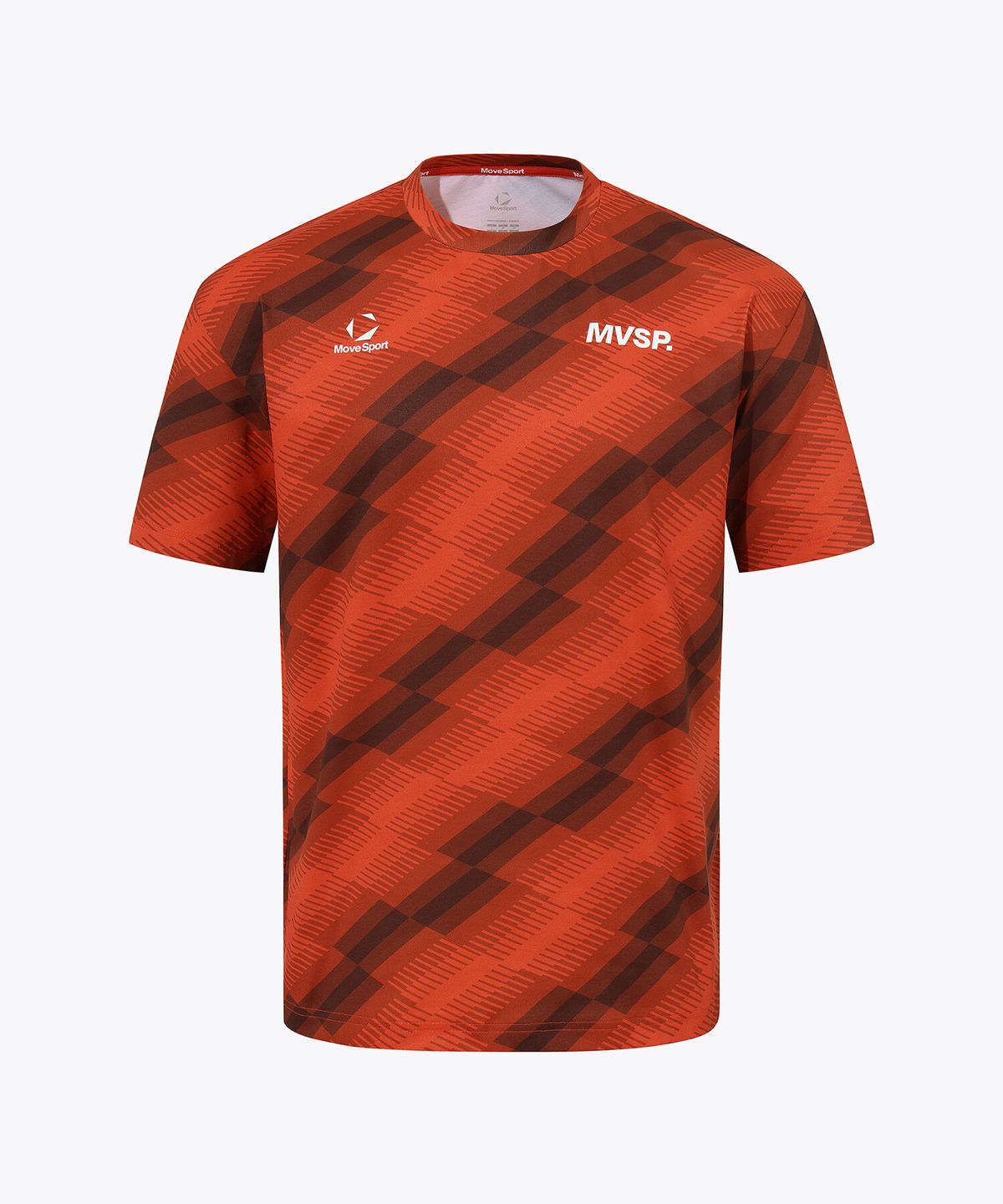 무브스포츠 바이 데상트(MOVESPORT BY DESCENTE) 랠리 스타디움 오버핏 반팔 티셔츠 레드 VS121ETS14