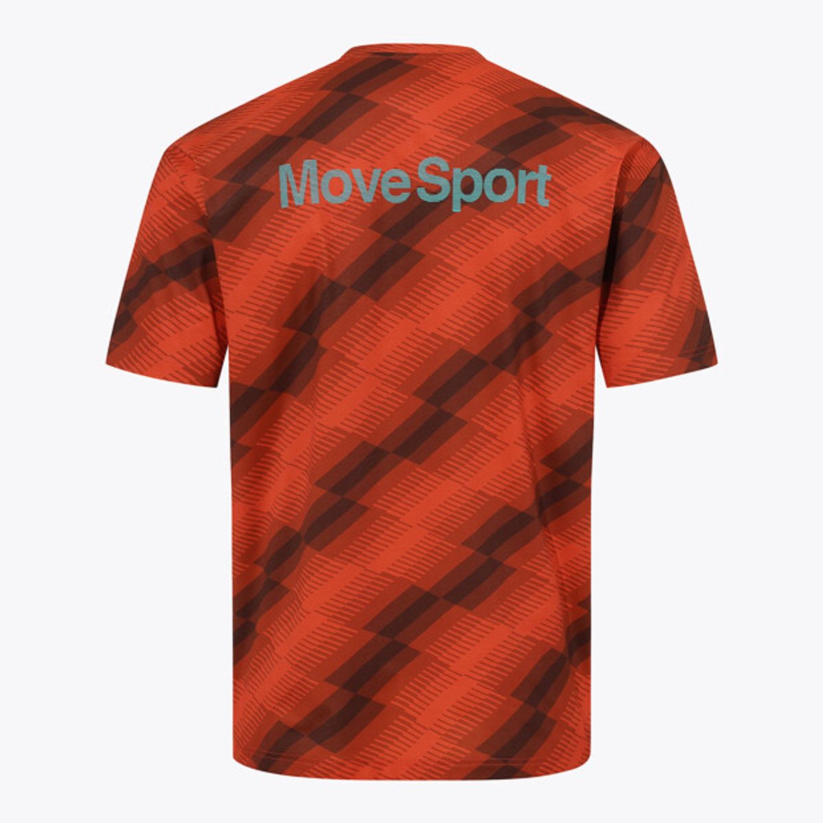 무브스포츠 바이 데상트(MOVESPORT BY DESCENTE) 랠리 스타디움 오버핏 반팔 티셔츠 레드 VS121ETS14