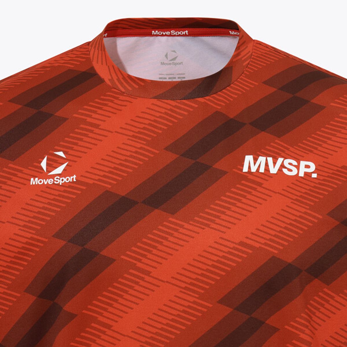 무브스포츠 바이 데상트(MOVESPORT BY DESCENTE) 랠리 스타디움 오버핏 반팔 티셔츠 레드 VS121ETS14