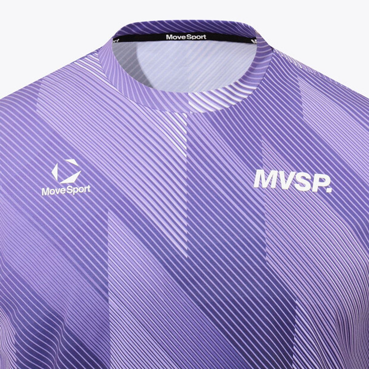 무브스포츠 바이 데상트(MOVESPORT BY DESCENTE) 랠리 스타디움 오버핏 반팔 티셔츠 퍼플 VS121ETS14