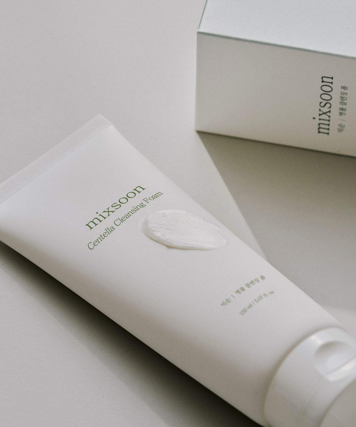 믹순(MIXSOON) [SET] 병풀 클렌징 폼150ml x2개 (+콩 클렌징 오일 20ml + 병풀 클렌징 폼 20ml 증정)