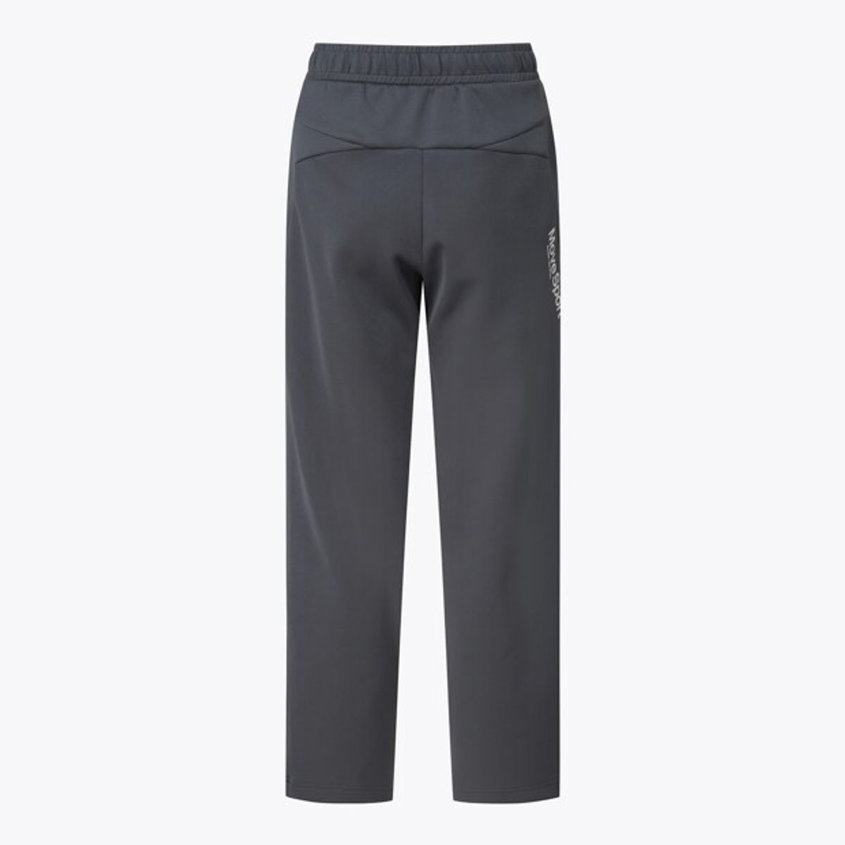 무브스포츠 바이 데상트(MOVESPORT BY DESCENTE) 로고 트레이닝 팬츠 차콜 VS121EFP12