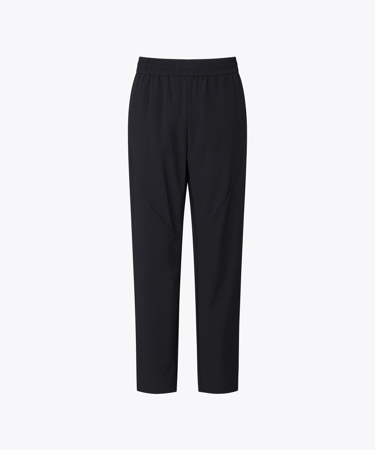 무브스포츠 바이 데상트(MOVESPORT BY DESCENTE) 로고 우븐 트레이닝 팬츠 블랙 VS121EWP11