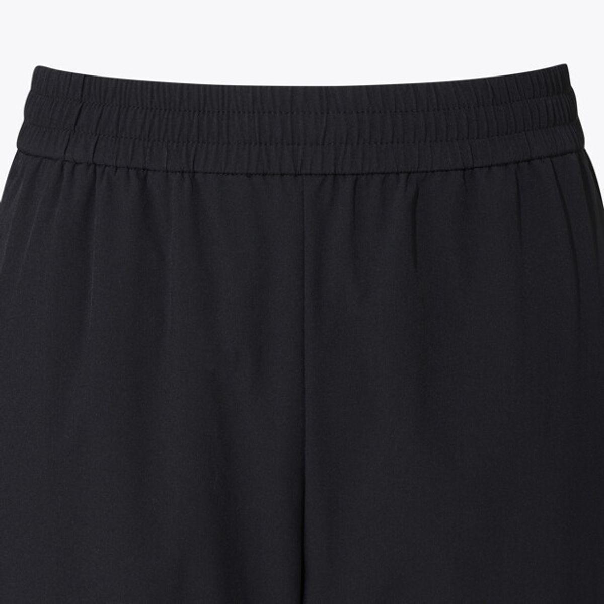 무브스포츠 바이 데상트(MOVESPORT BY DESCENTE) 로고 우븐 트레이닝 팬츠 블랙 VS121EWP11
