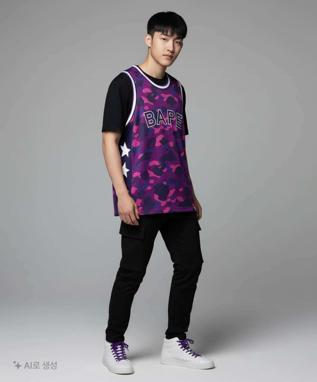 베이프(BAPE) 베스트 L