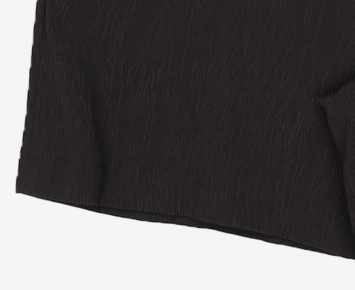 티엔지티(TNGT) Kinoshita Seersucker Shorts (Black) TNPA6E208BK 82